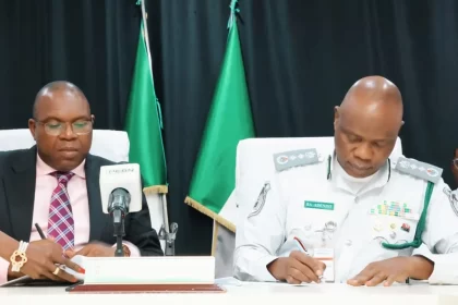 nigeria-customs-signs (MOU) with the Joint Tax Board in Abuja.
