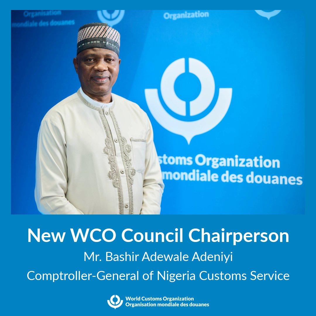 CGC ADENIYI WCO COUNCIL CHAIRPERSON