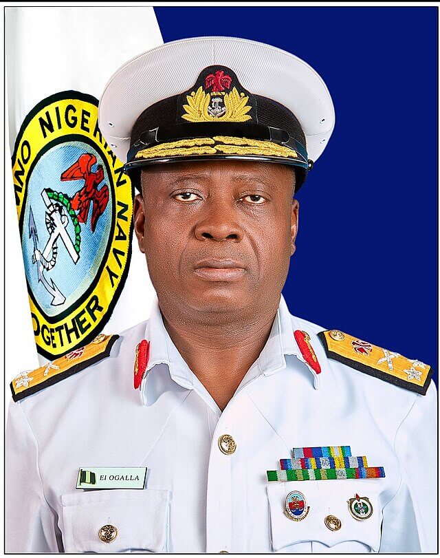 The Chief of Naval Staff, Vice Admiral Emmanuel Ogalla