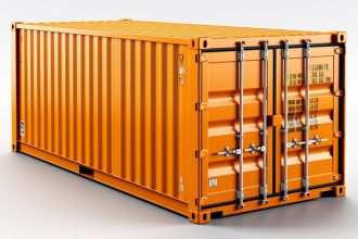 empty-single-shipping-containers